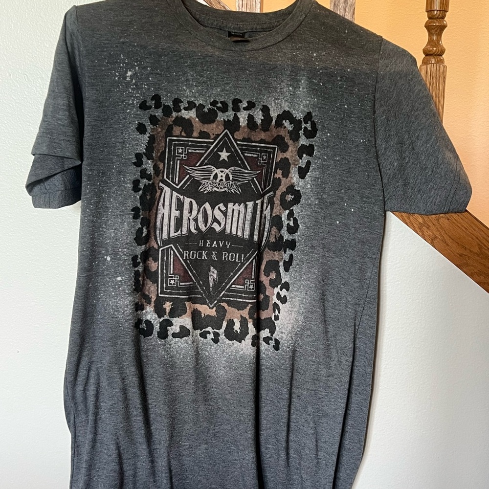 Gray Graphic T-Shirt for Men